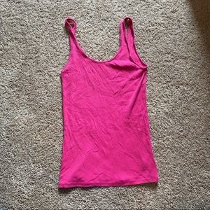 Tank top hot pink